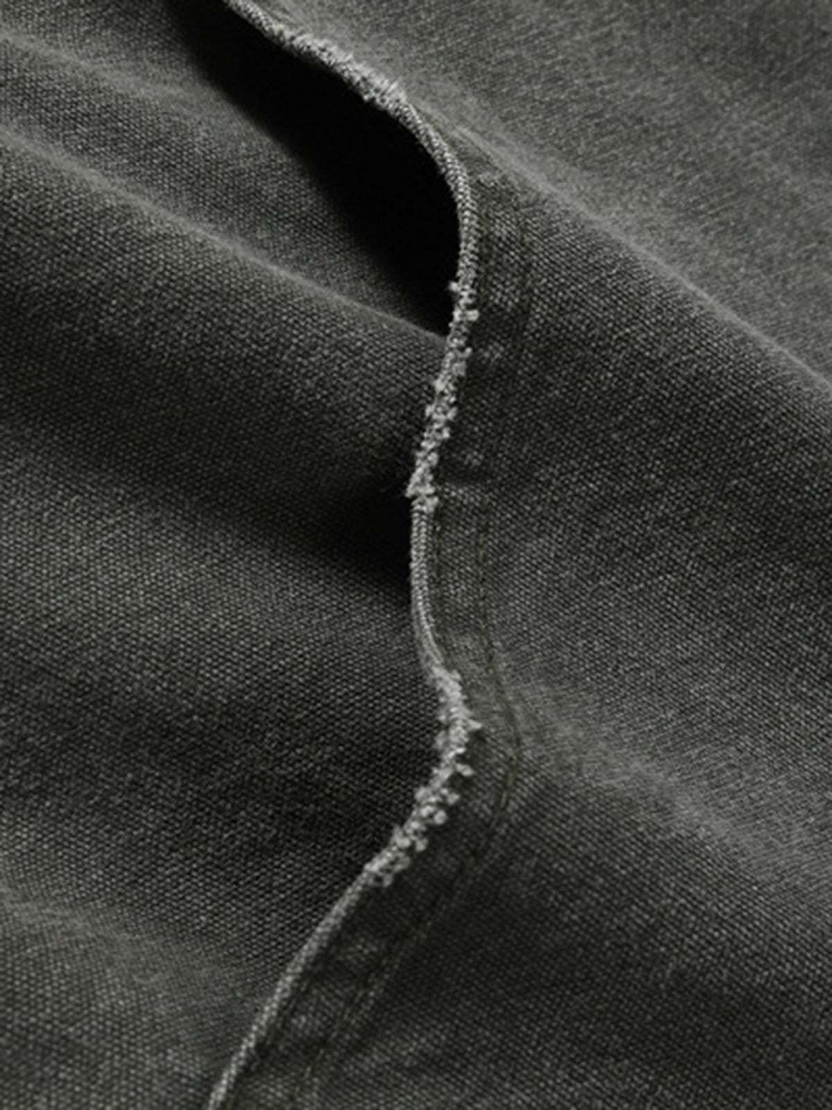 Concert Outfit Vintage Washed Distressed Quilted Work Jacket Concert Outfit Vintage Washed Distressed Quilted Work Jacket