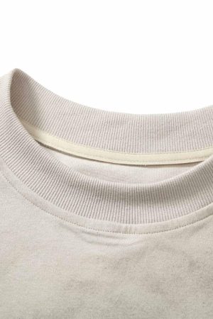 Concert Outfit Vintage Washed Graphic Distressed Vest