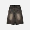 Concert Outfit Vintage Washed Longline Jorts