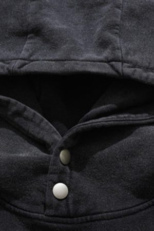 Concert Outfit Vintage Washed Print Hoodie