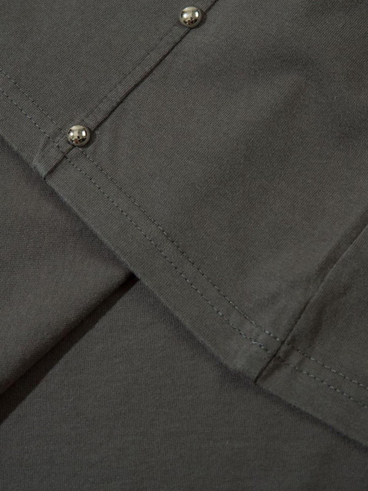 Concert Outfit Vintage Washed Stitching Rivets T-Shirt Concert Outfit Vintage Washed Stitching Rivets T-Shirt