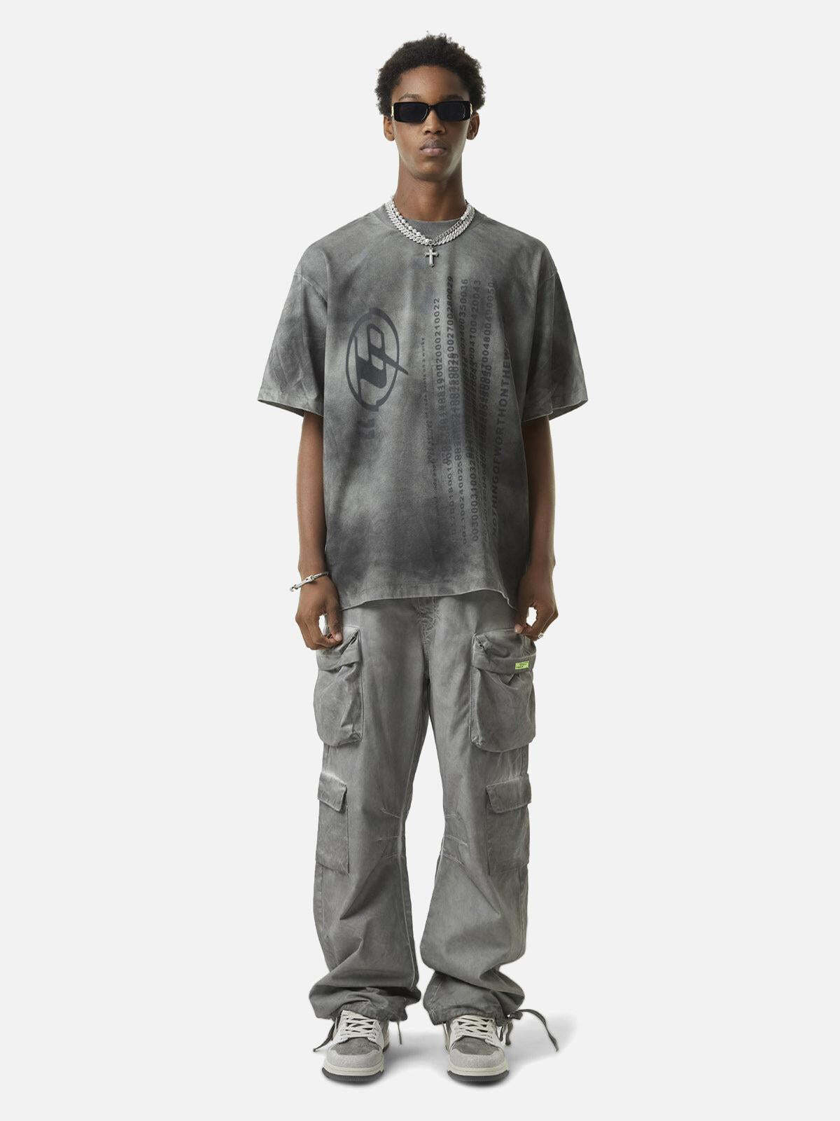 Concert Outfit Vintage Wasteland Style Multi Pocket Work Pants Concert Outfit Vintage Wasteland Style Multi Pocket Work Pants