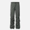 Concert Outfit Vintage Water-Slurry Print Cargo Pants