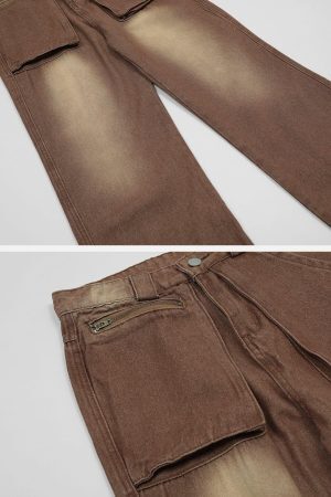 Concert Outfit Vintage Water-Wash Jeans