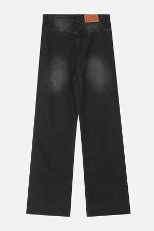 Concert Outfit Vintage Water-Wash Jeans