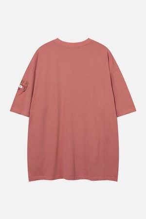 Concert Outfit Washed Broken Holes Tee