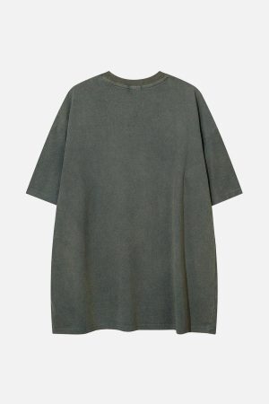 Concert Outfit Washed Butterfly Graphic Tee