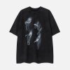 Concert Outfit Washed Character Print Tee