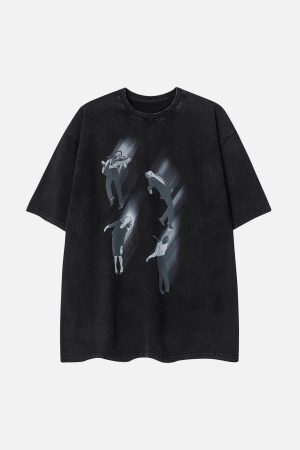 Concert Outfit Washed Character Print Tee