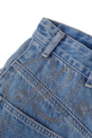 Concert Outfit Washed Cleanfit  Barrel Jeans