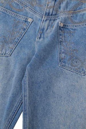 Concert Outfit Washed Cleanfit  Barrel Jeans