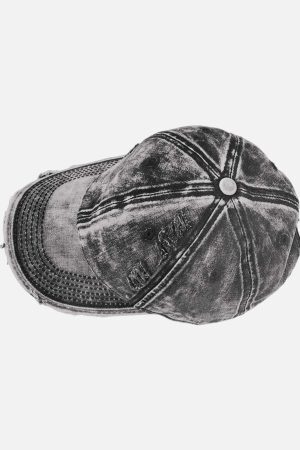 Concert Outfit Washed Denim Outdoor Cap