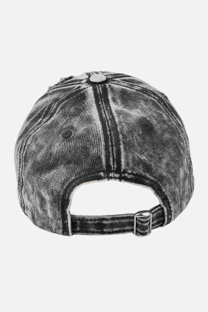 Concert Outfit Washed Denim Outdoor Cap