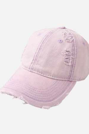 Concert Outfit Washed Denim Outdoor Cap