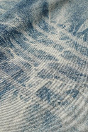 Concert Outfit Washed Distressed Deconstructed Split Barrel Jeans