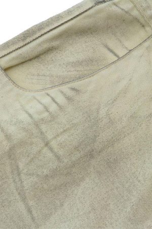 Concert Outfit Washed Distressed Detachable Scarf Barrel Jeans