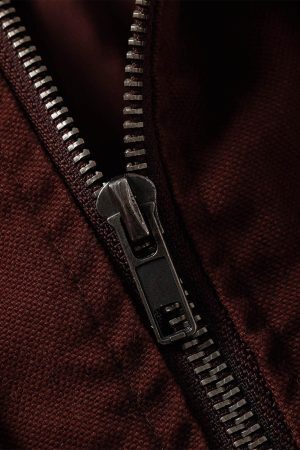 Concert Outfit Washed Distressed Fur Hooded Jacket