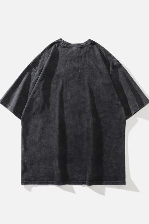 Concert Outfit Washed Doberman Graphic Tee