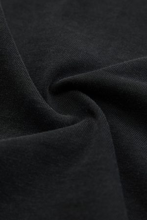 Concert Outfit Washed Edge Long Sleeve T-Shirt