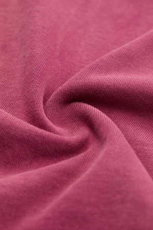 Concert Outfit Washed Edge Long Sleeve T-Shirt