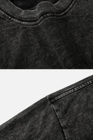 Concert Outfit Washed Flame Printed Tee