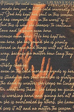 Concert Outfit Washed Graphic Crew Neck T-Shirt