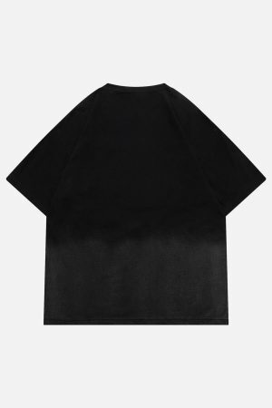 Concert Outfit Washed Graphic Gradient Tee