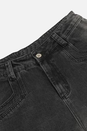 Concert Outfit Washed Graphic Jeans