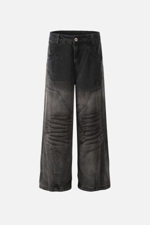 Concert Outfit Washed Graphic Jeans