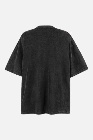 Concert Outfit Washed Graphics Oversized T-Shirt