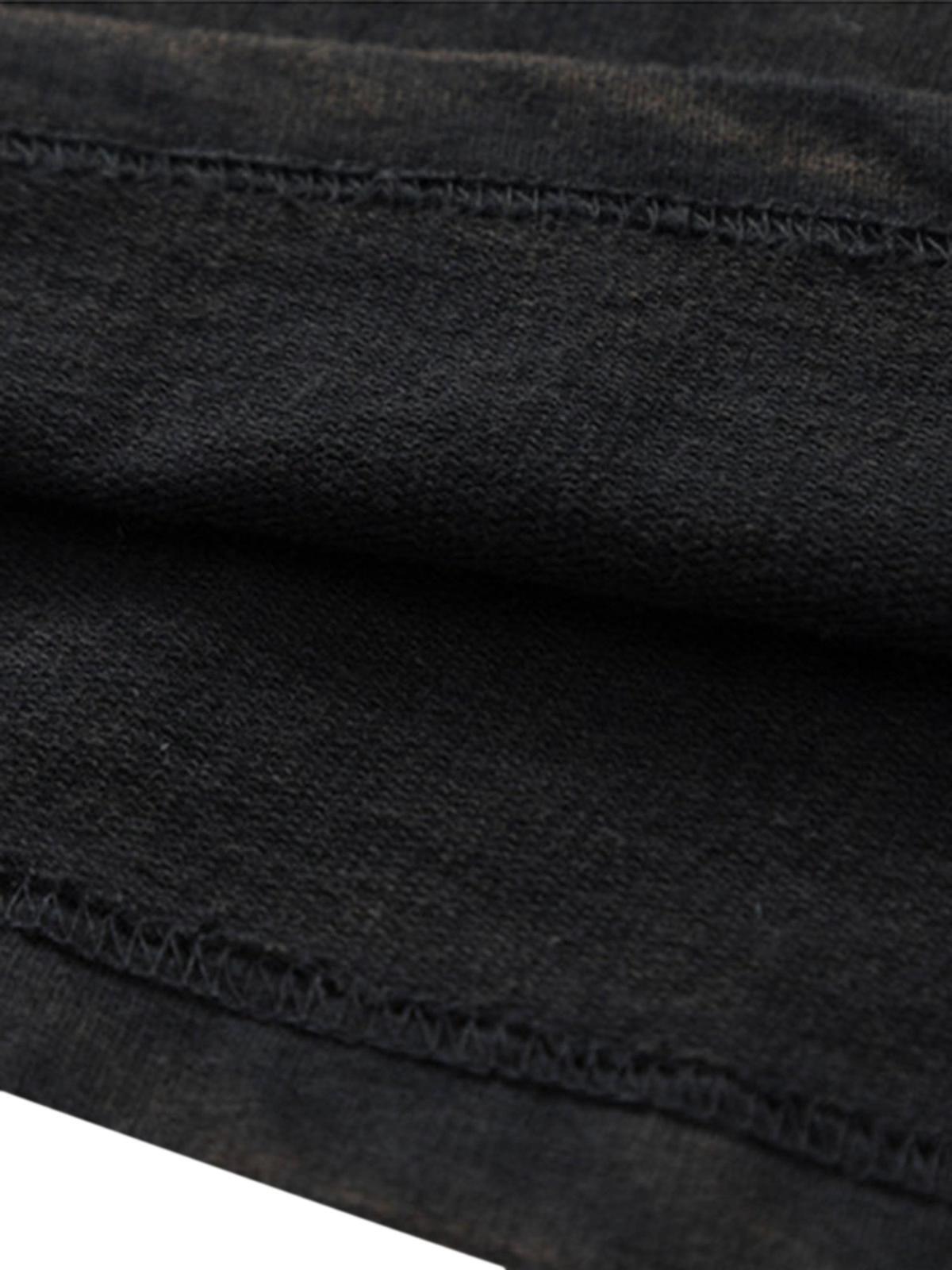 Concert Outfit Washed Hooded Cotton Undershirt Concert Outfit Washed Hooded Cotton Undershirt