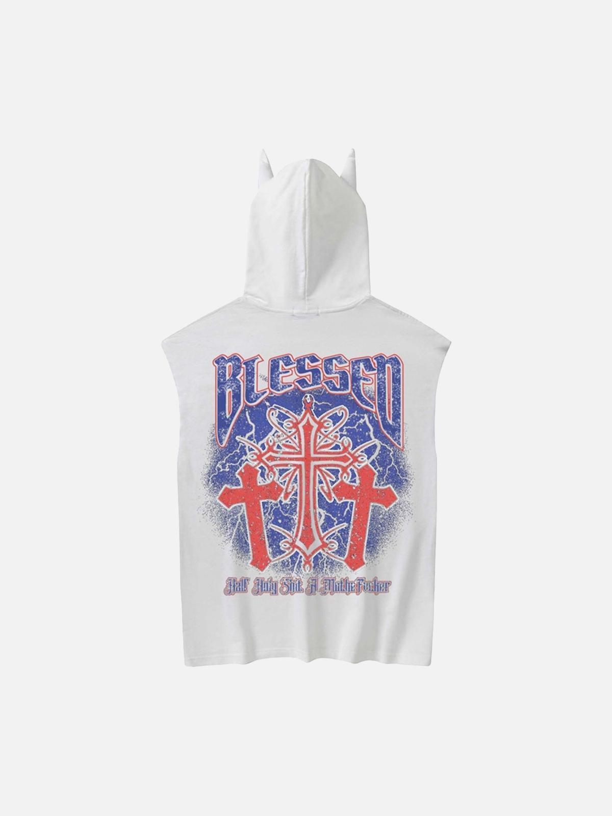 Concert Outfit Washed Hooded Cotton Undershirt Concert Outfit Washed Hooded Cotton Undershirt