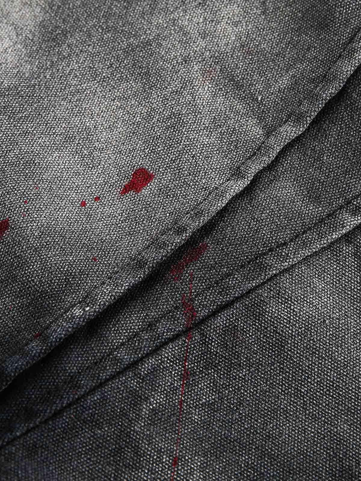 Concert Outfit Washed Ink Gradient Ripped Denim Jacket Concert Outfit Washed Ink Gradient Ripped Denim Jacket