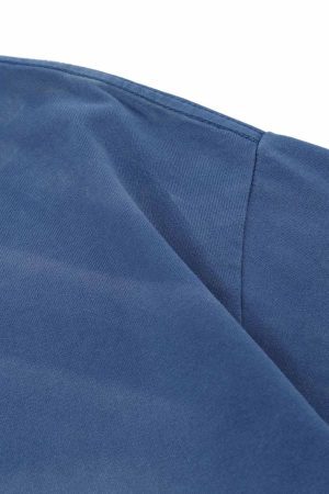 Concert Outfit Washed Letters Graphic T-Shirt