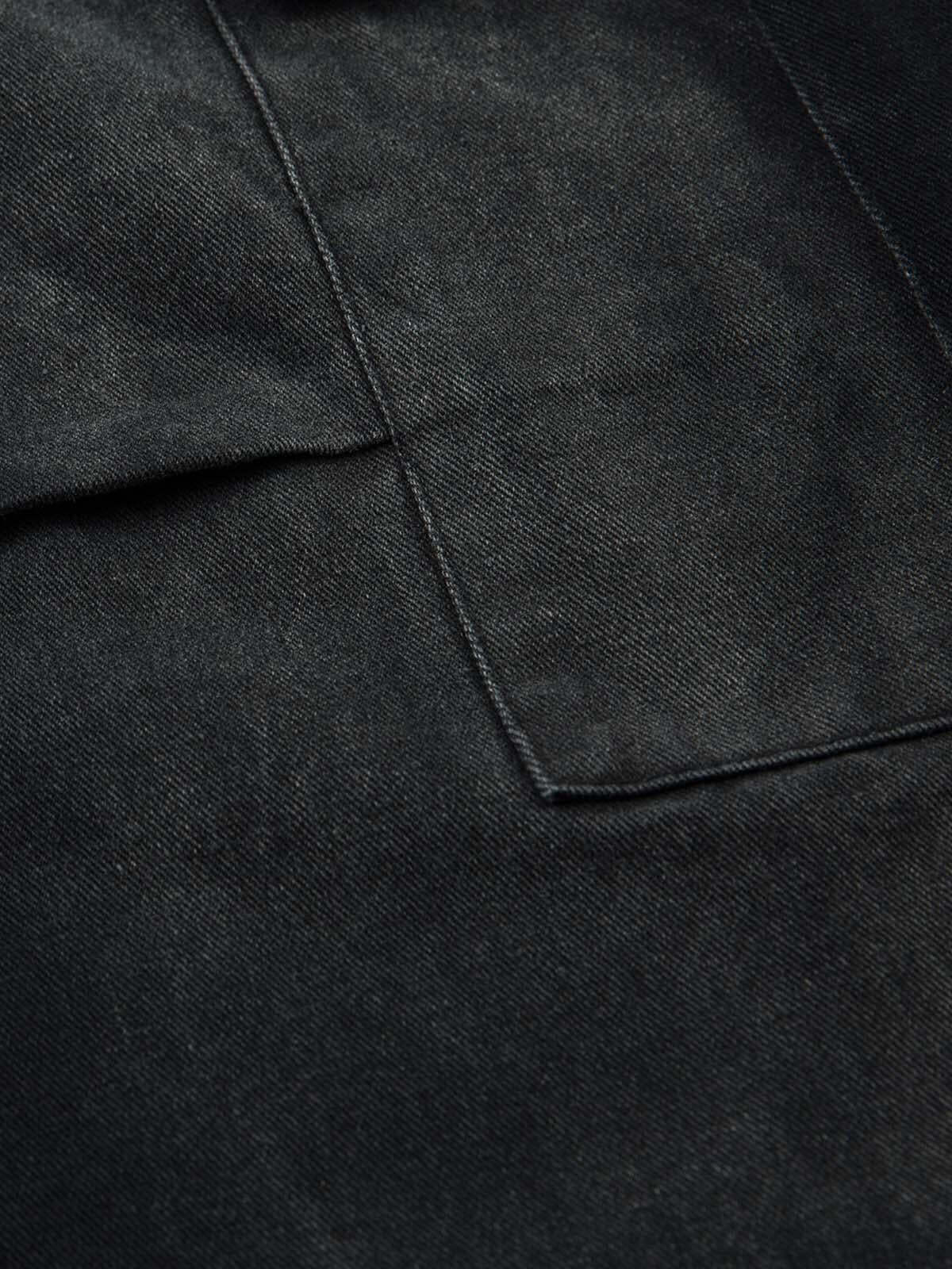 Concert Outfit Washed Multi Pocket Drawstring Cargo Jeans Concert Outfit Washed Multi Pocket Drawstring Cargo Jeans