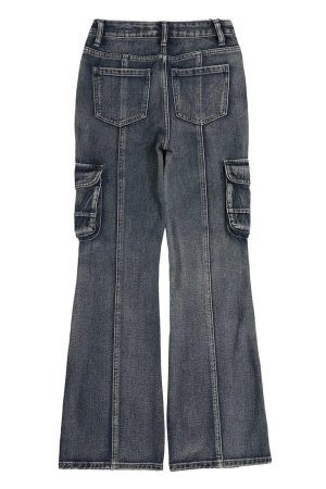Concert Outfit Washed Old Slim Fit Jeans