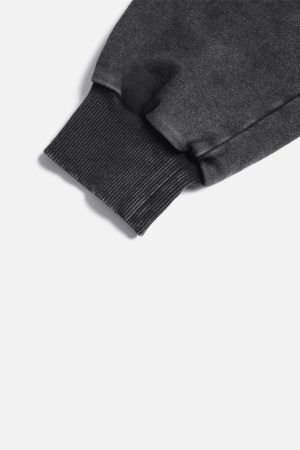 Concert Outfit Washed Paint Splash Hoodie