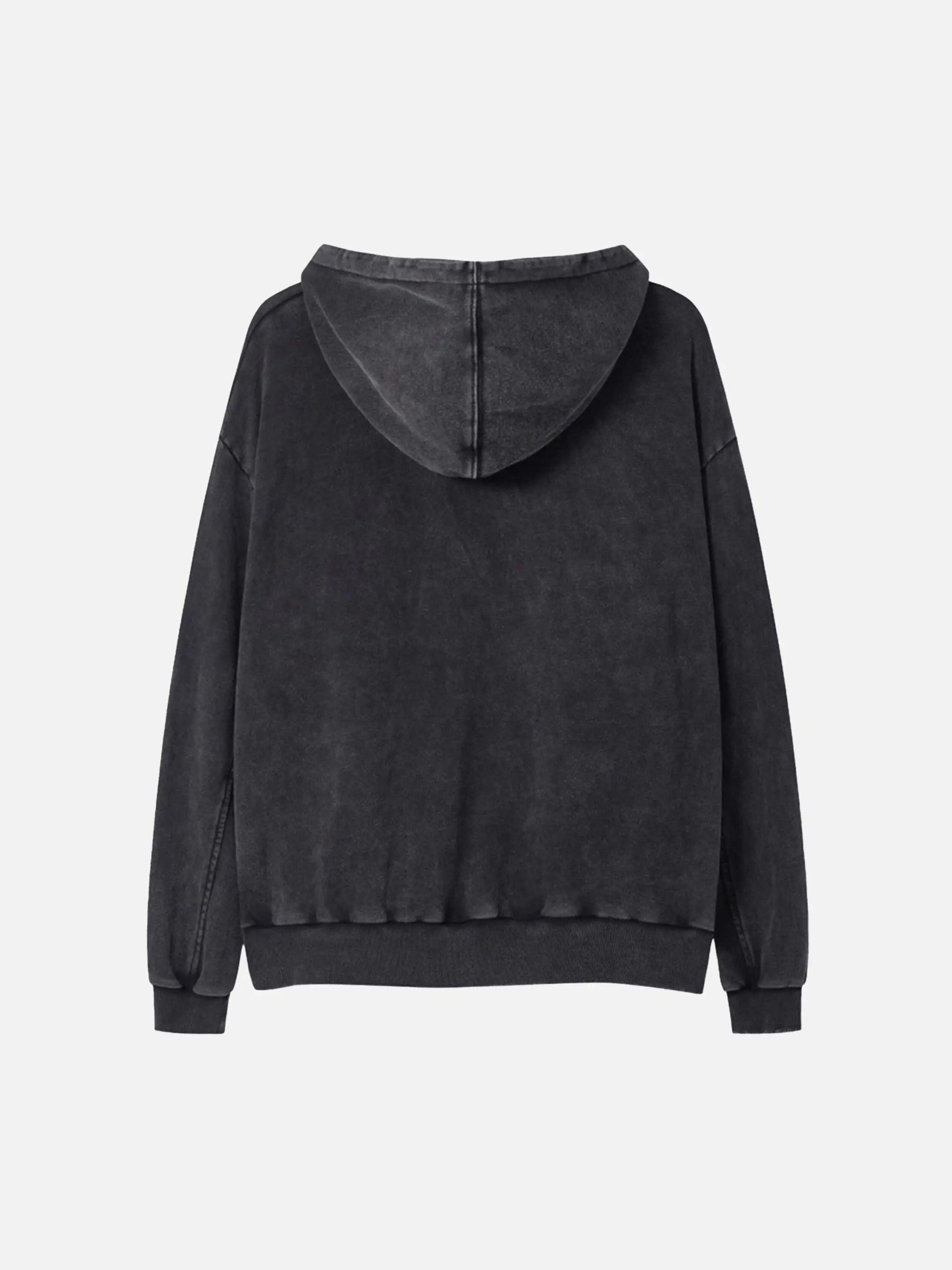 Concert Outfit Washed Paint Splash Hoodie Concert Outfit Washed Paint Splash Hoodie