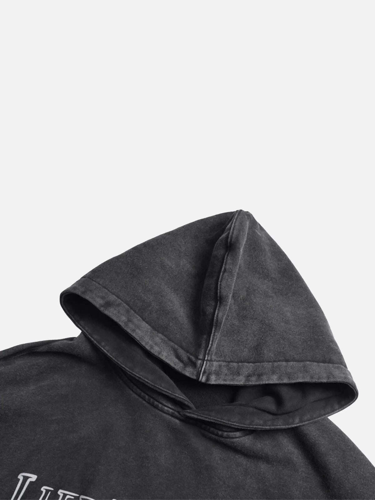 Concert Outfit Washed Paint Splash Hoodie Concert Outfit Washed Paint Splash Hoodie