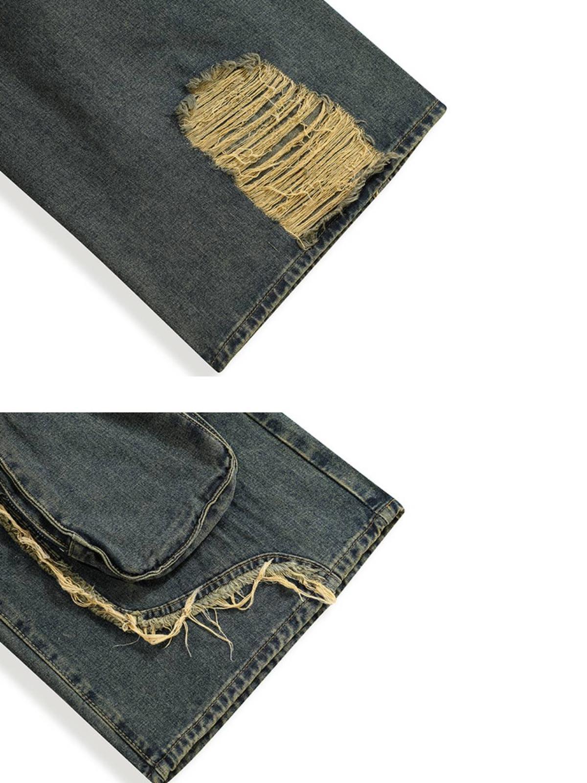 Concert Outfit Washed Paneled Jeans Concert Outfit Washed Paneled Jeans