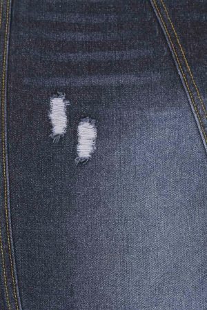 Concert Outfit Washed Ripped Embroidered Barrel Jeans