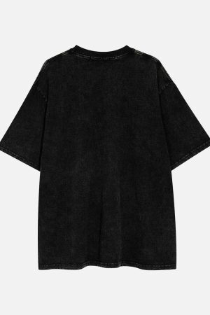 Concert Outfit Washed Spectre Print Tee