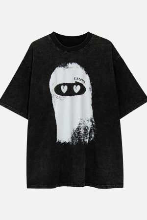 Concert Outfit Washed Spectre Print Tee