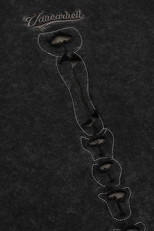 Concert Outfit Washed Streetwear Aged Look Hoodie