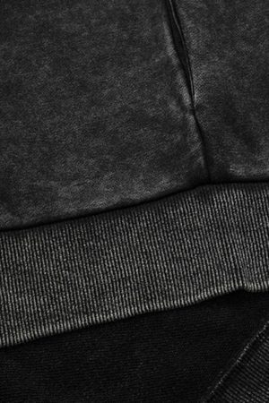 Concert Outfit Washed Streetwear Aged Look Hoodie