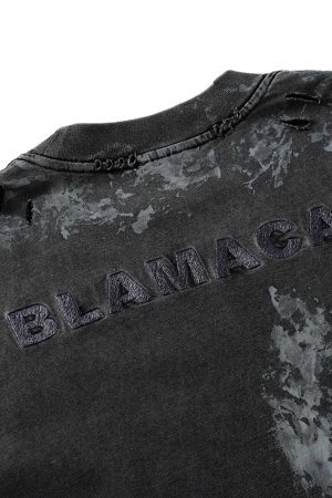 Concert Outfit Washed Tie-Dye Short Sleeve T-Shirt