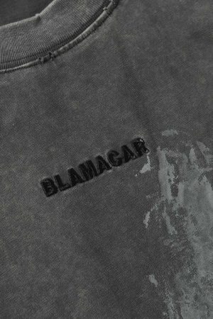 Concert Outfit Washed Tie-Dye Short Sleeve T-Shirt