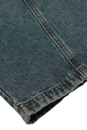 Concert Outfit Washed Wide-Leg Balloon Jeans