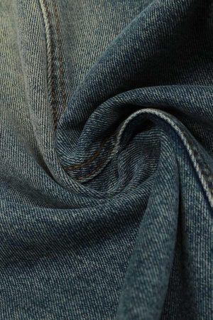 Concert Outfit Washed Wide-Leg Balloon Jeans