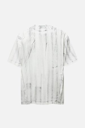 Concert Outfit Wasteland Dirty Dye Oversized Graphic T-Shirt